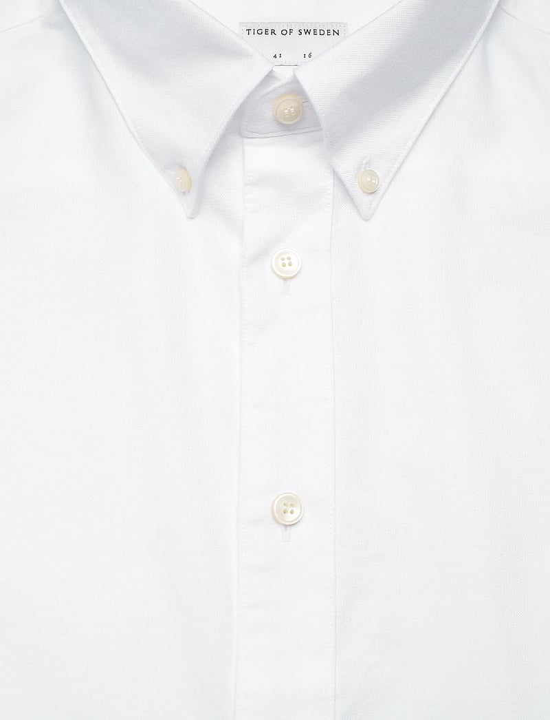 Tiger of Sweden - BJORN BD - basic skjortor - pure white - 2