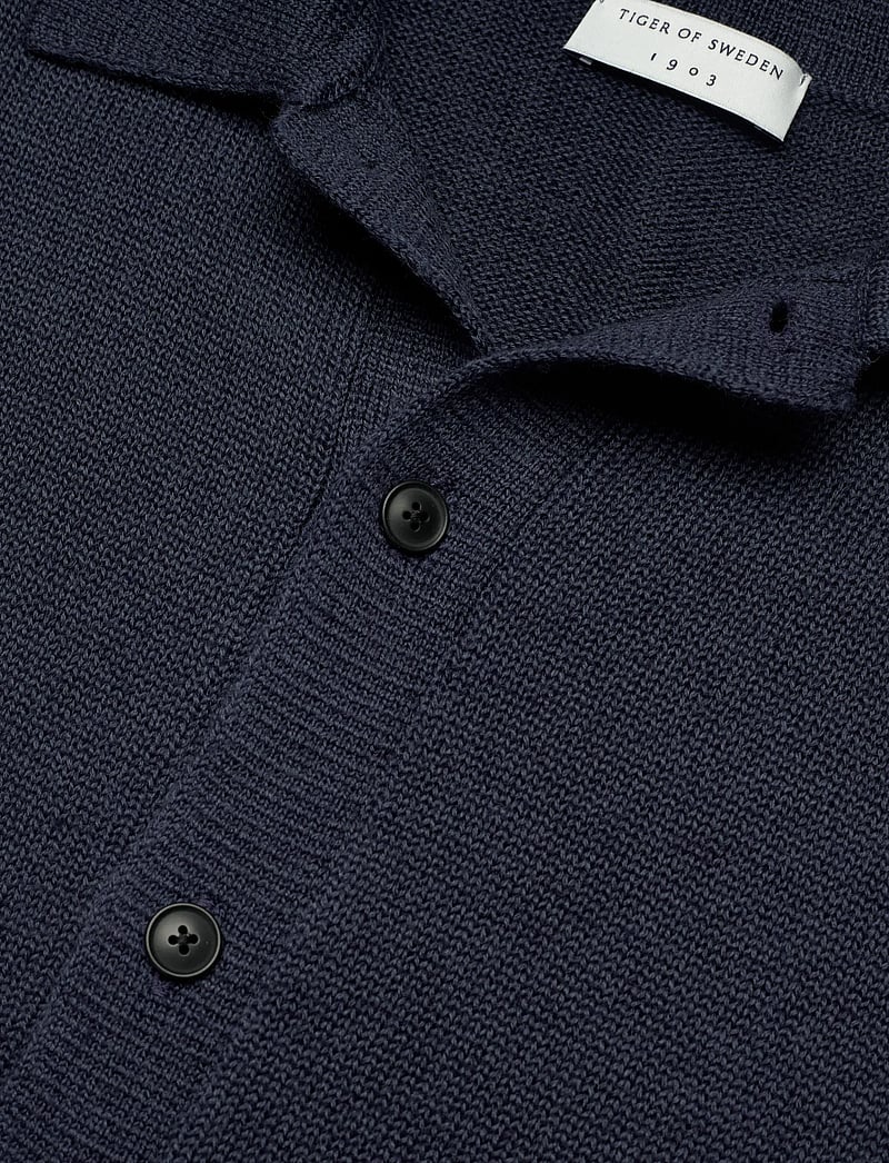 Tiger of Sweden - SAERON - kardiganid - peacoat blue - 2