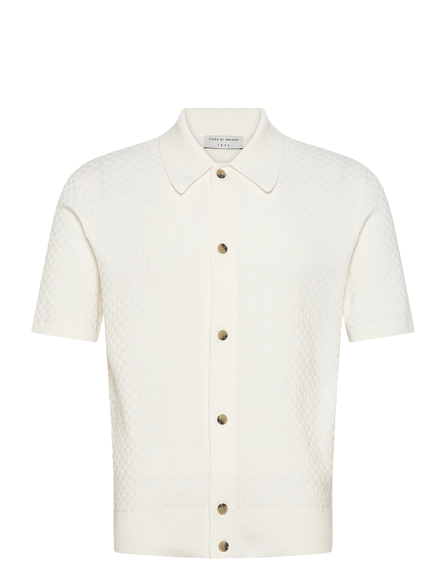 Tiger of Sweden - ARAAWEN - polostrik - pure white - 1