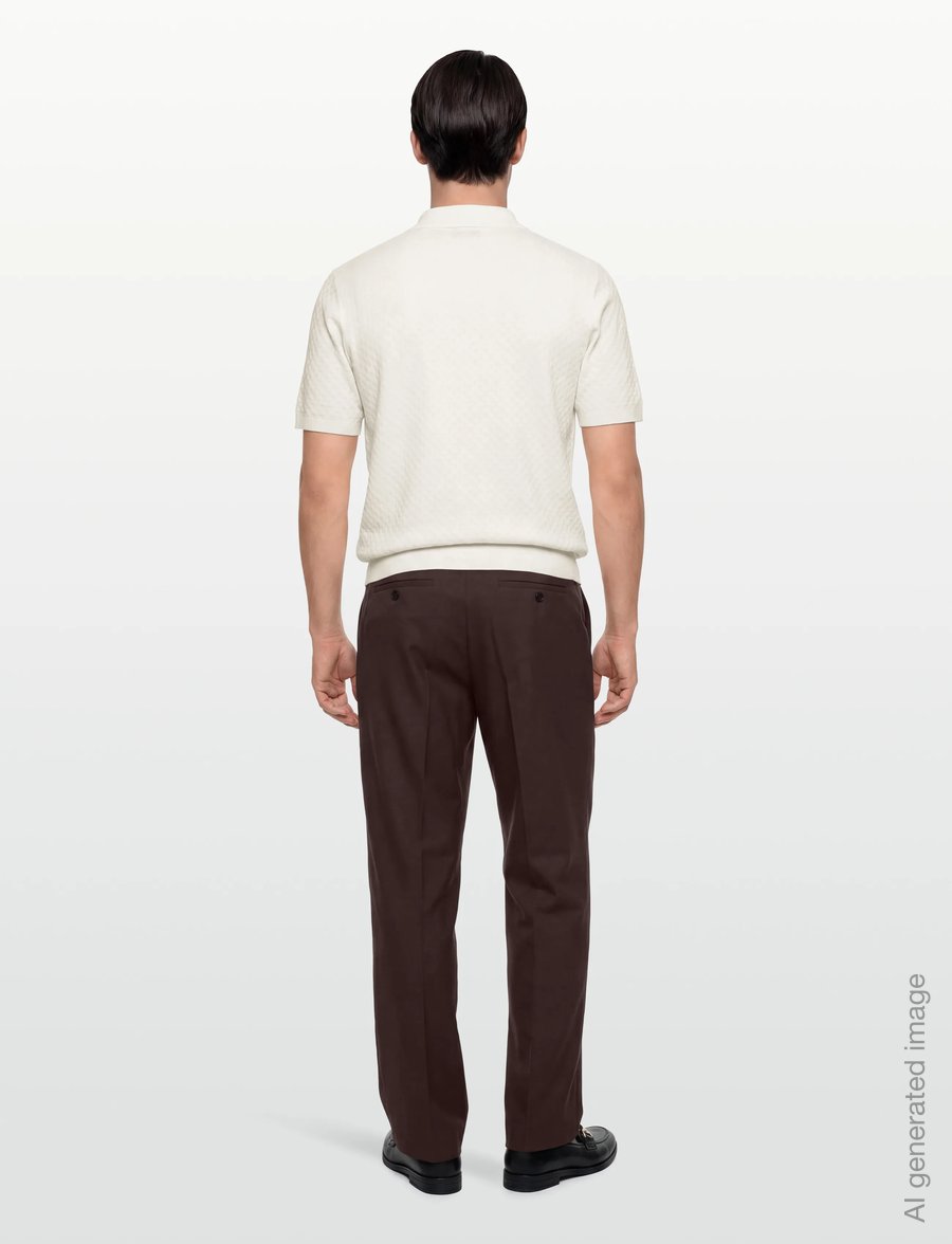 Tiger of Sweden - ARAAWEN - polostrik - pure white - 5