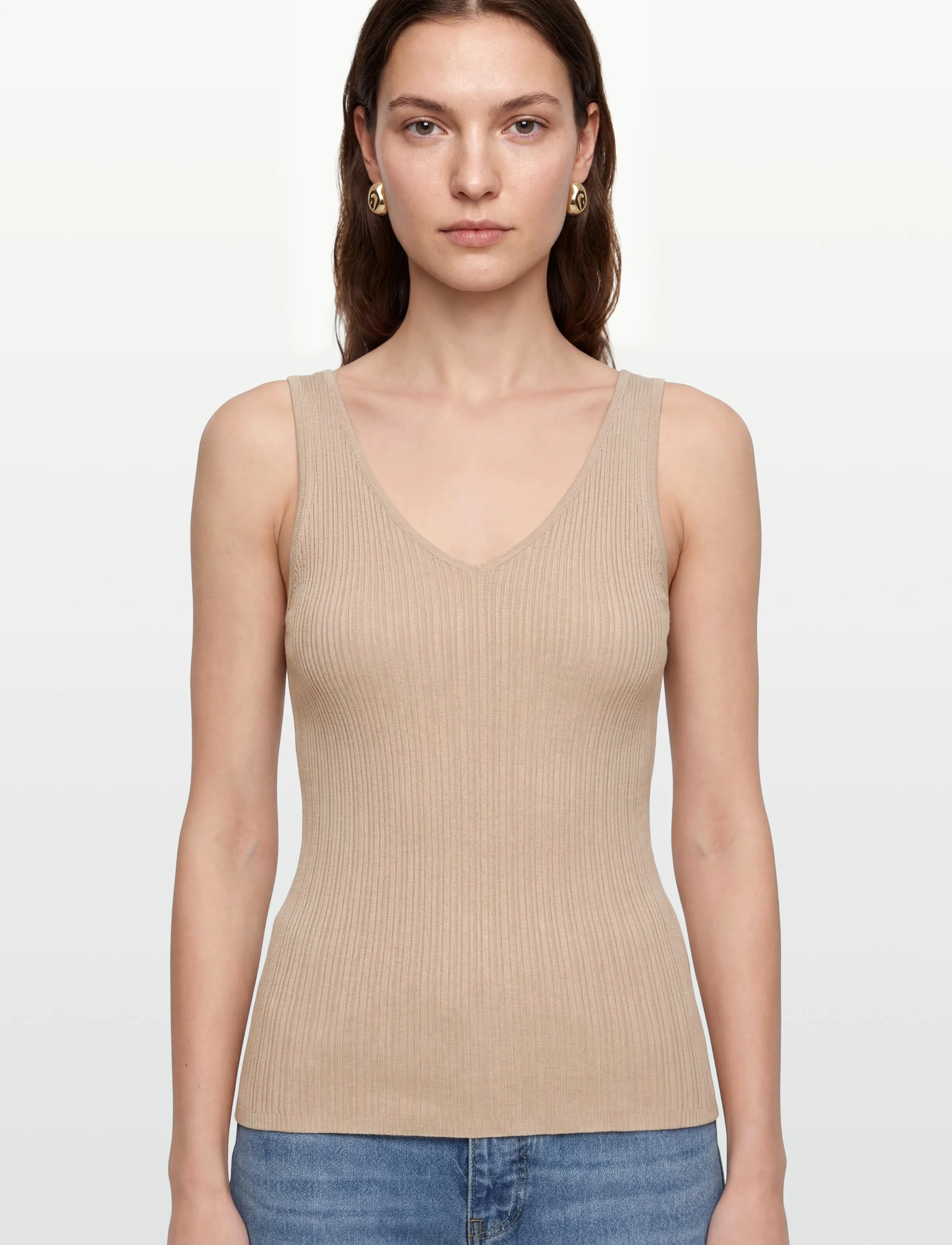 Tiger of Sweden - COLETTE - mouwloze tops - eggshell - 3