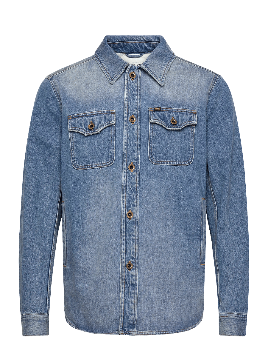 Tiger of Sweden - GET VISION - jeansskjortor - light blue - 0