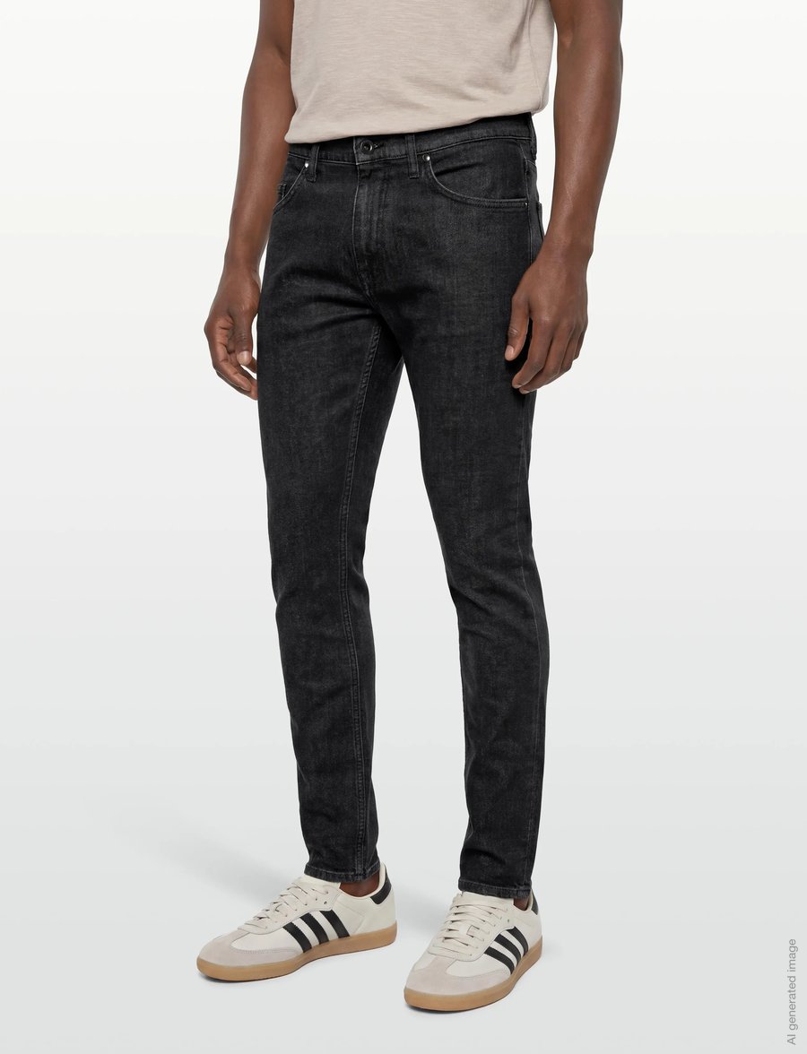 Tiger of Sweden - PISTOLERO PARK - tapered jeans - black - 3