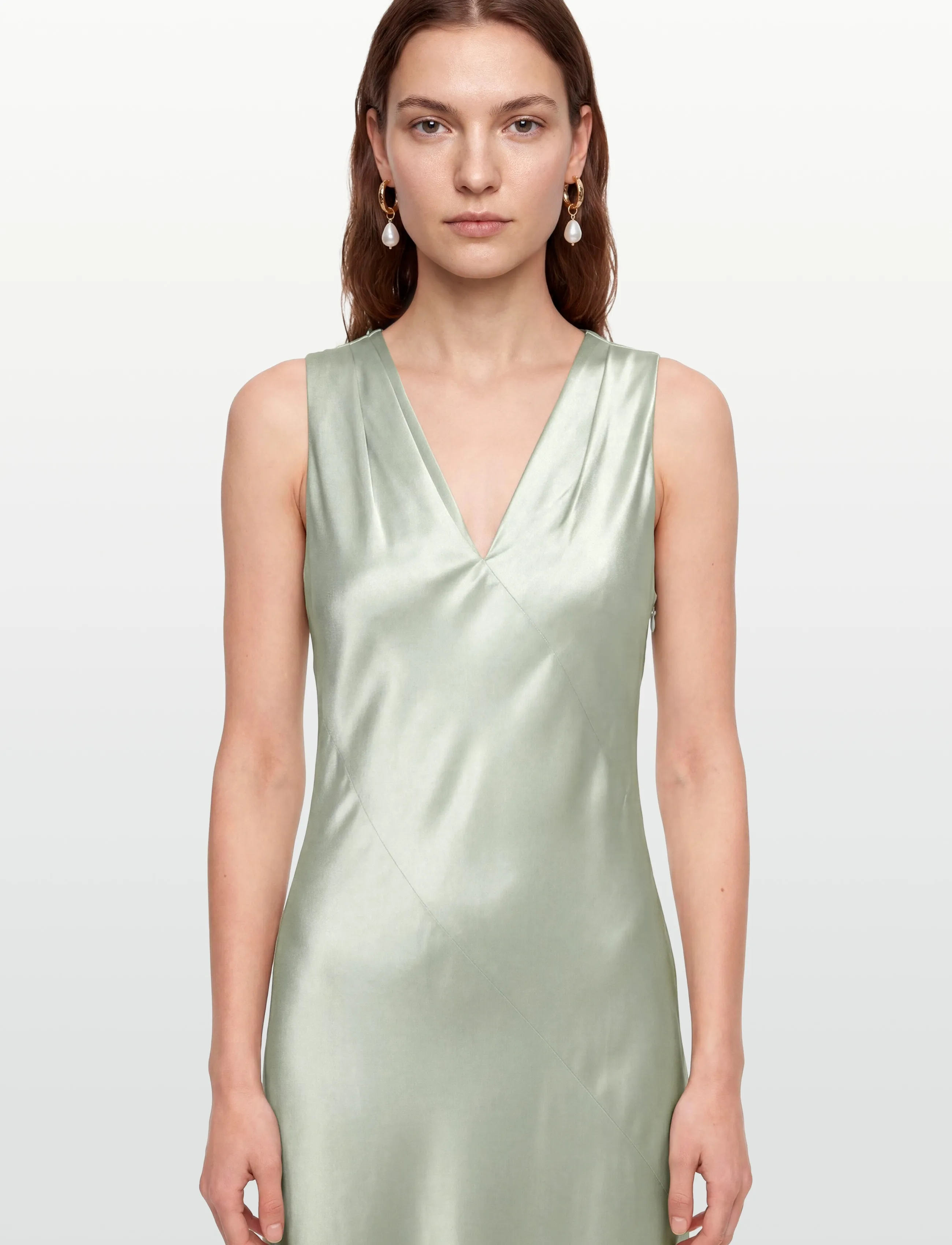 Tiger of Sweden - IRELEEN - slip dresses - faded green - 4
