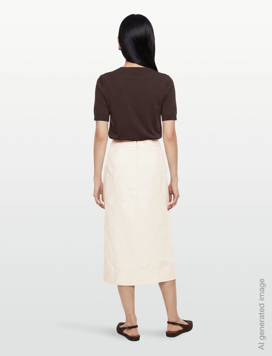 Tiger of Sweden - MALINE - midi kjolar - seline grey - 4