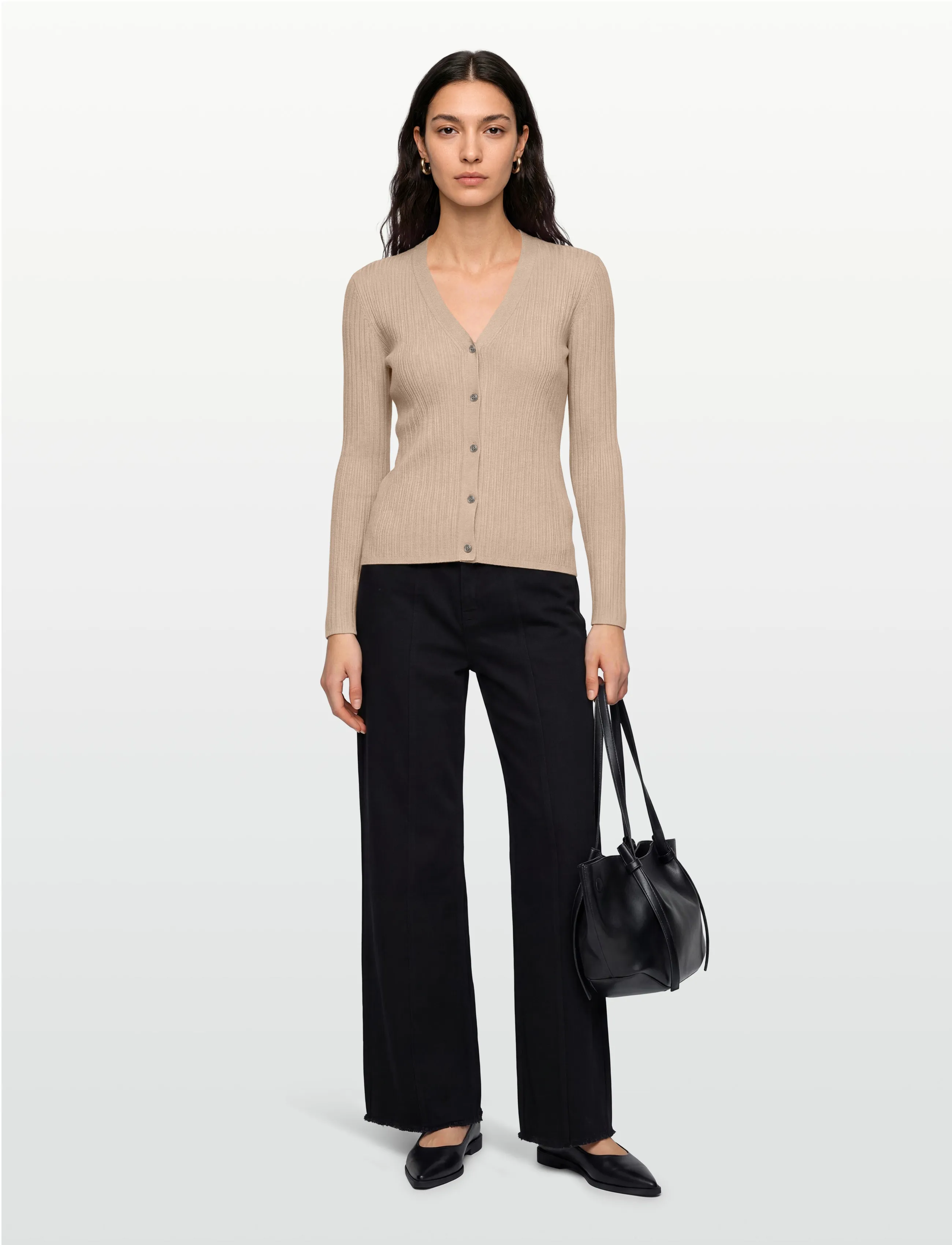 Tiger of Sweden Giane, M, Knitwear, Creme - Cardigans, Frauen