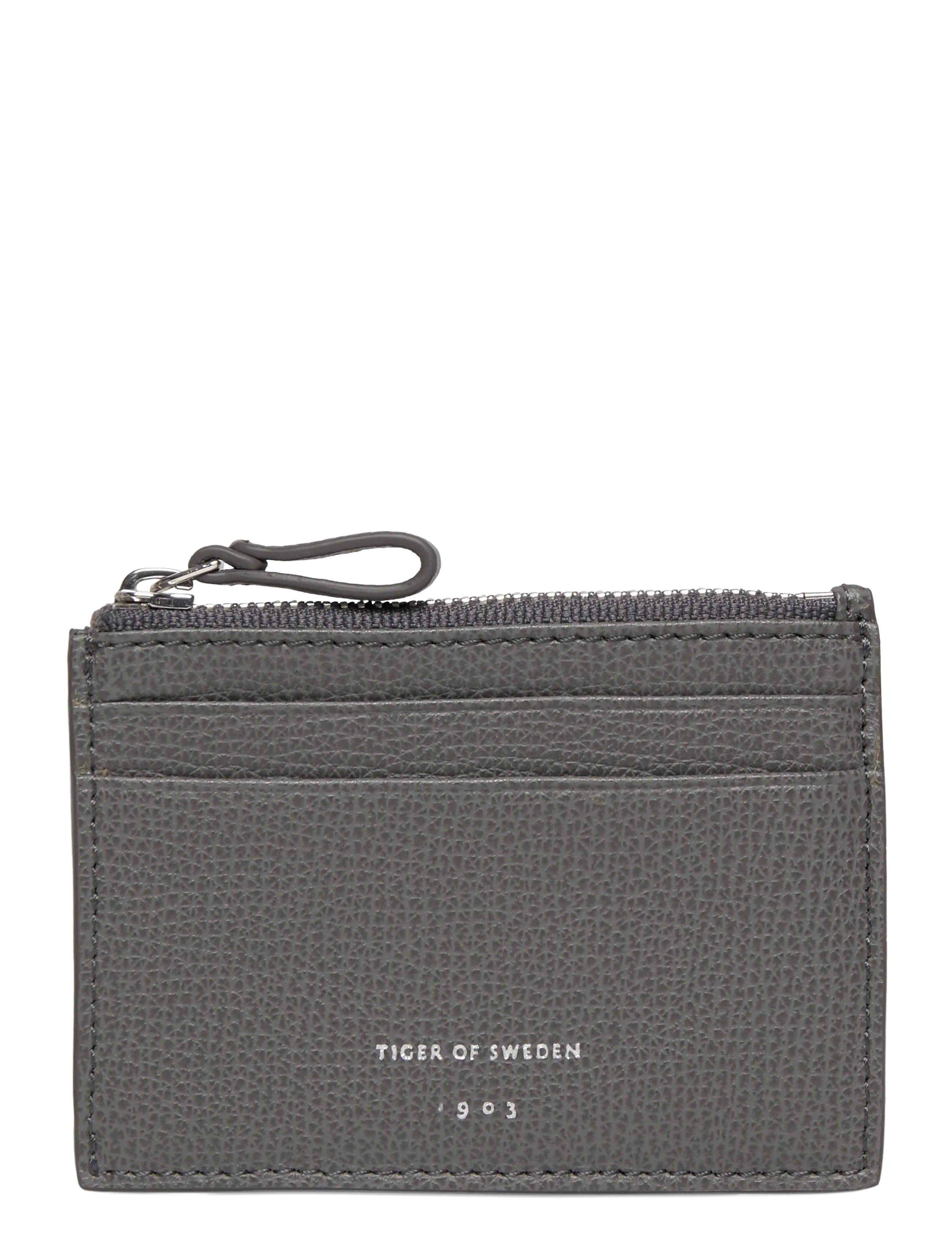 Tiger of Sweden Wahren, One Size, Wallets, Grau - Cardholder, Männerswear