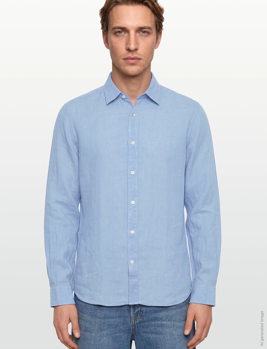 Tiger of Sweden - BJORN - basic-hemden - summer sky - 3