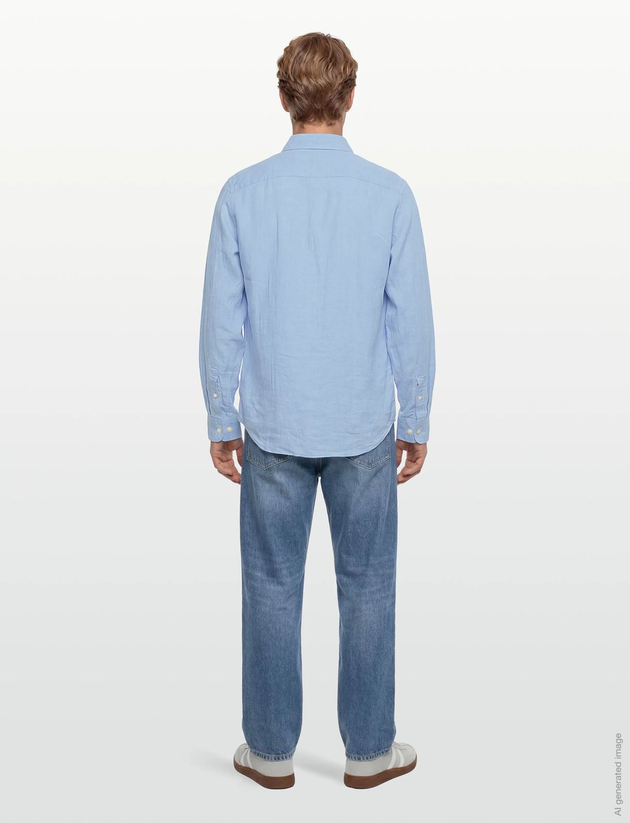 Tiger of Sweden - BJORN - basic-hemden - summer sky - 4