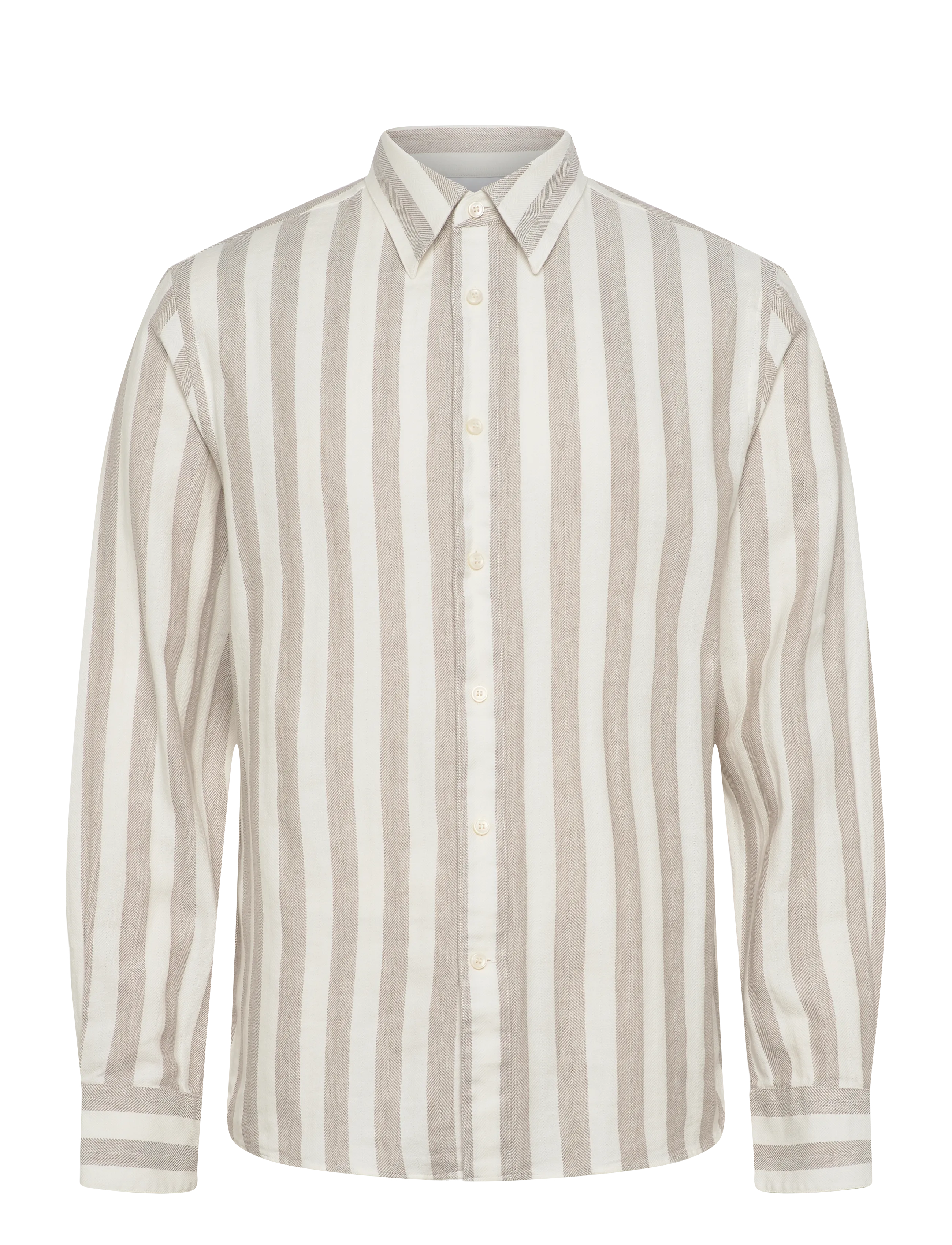 Tiger of Sweden BENNETT - Skjorter - AUBURN GLAZE / cream