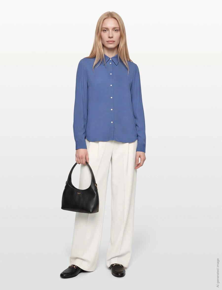 Tiger of Sweden - CAMILLA - langärmlige hemden - dream blue - 0
