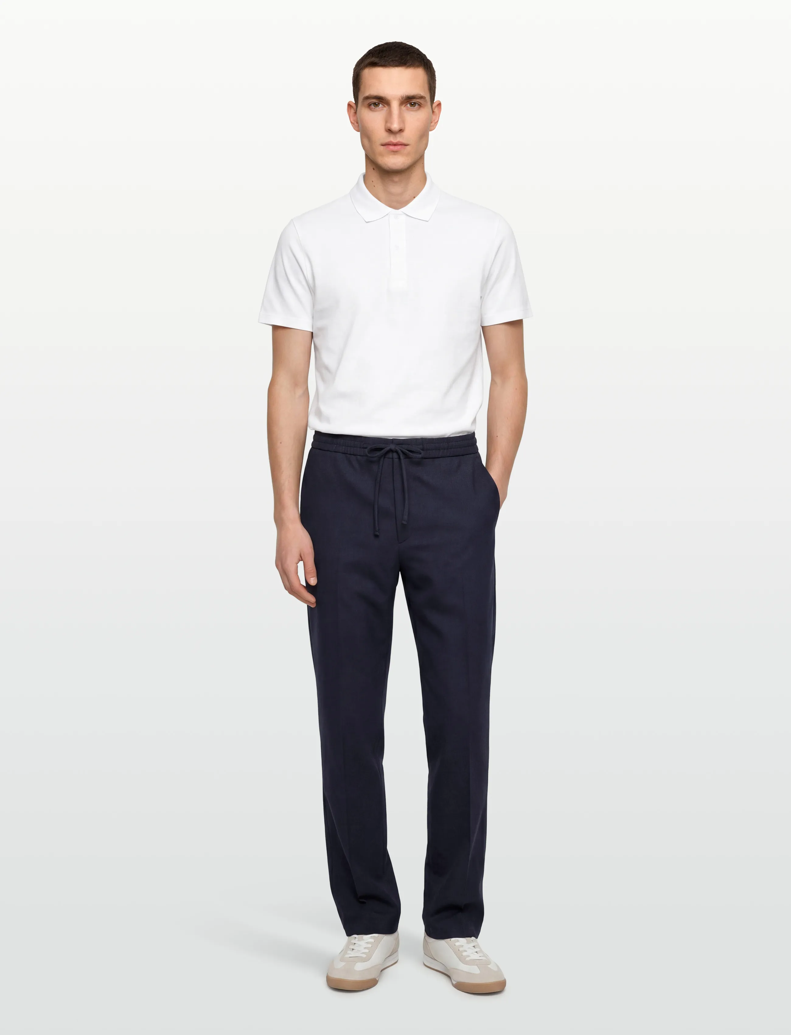 Tiger of Sweden Iscove, Mænd, Snørebukser, Navy, Str: 50