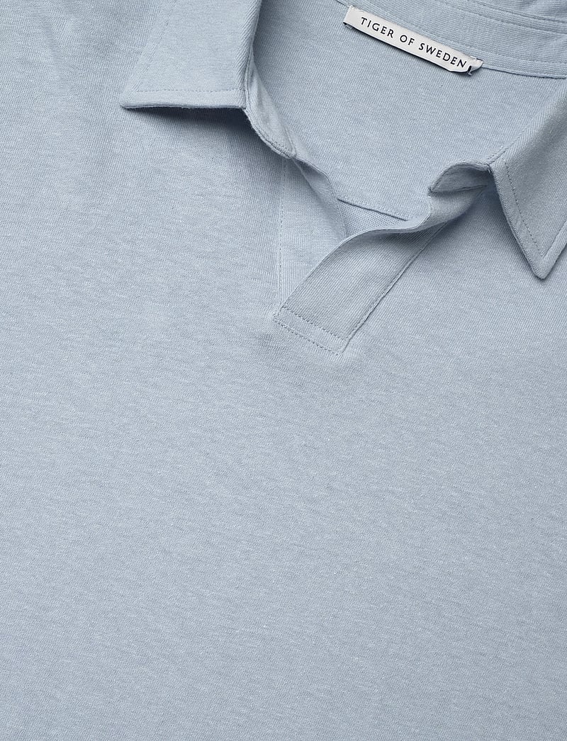 Tiger of Sweden - RAY - kortærmede poloer - pale jeans blue - 2