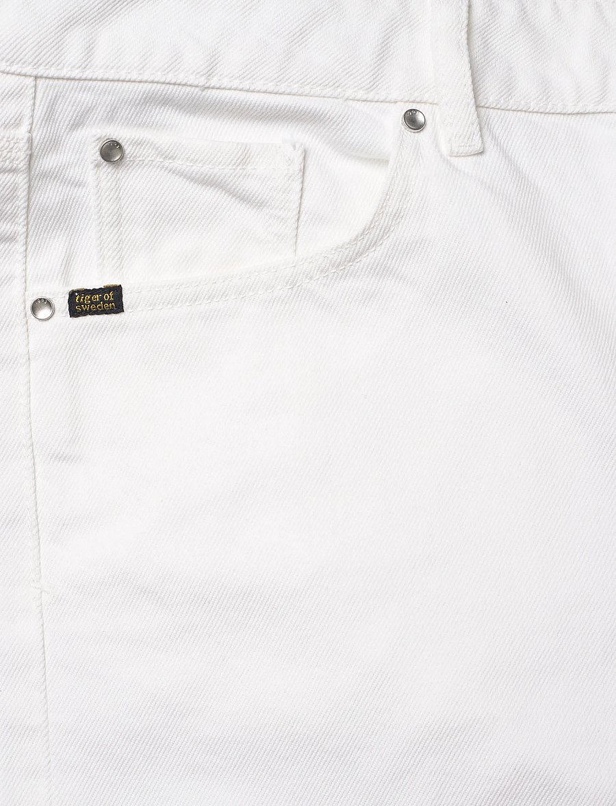 Tiger of Sweden - MILIS SKYLIGHT - hosen mit weitem bein - soft white - 2