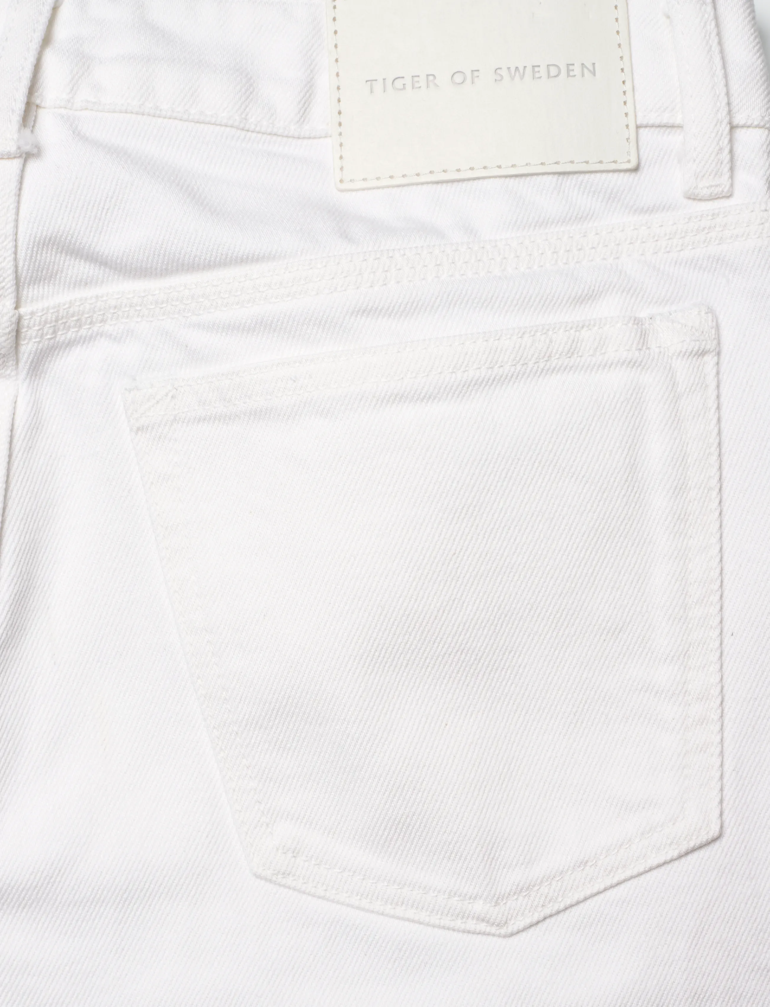 Tiger of Sweden - MILIS SKYLIGHT - hosen mit weitem bein - soft white - 4