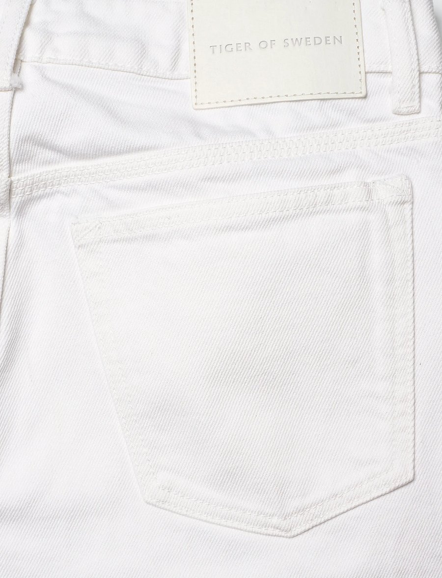 Tiger of Sweden - MILIS SKYLIGHT - hosen mit weitem bein - soft white - 4