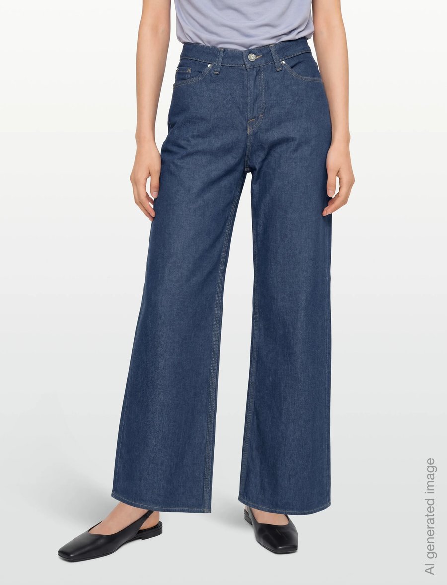 Tiger of Sweden - KINNE MULLION - brede jeans - medium blue - 3