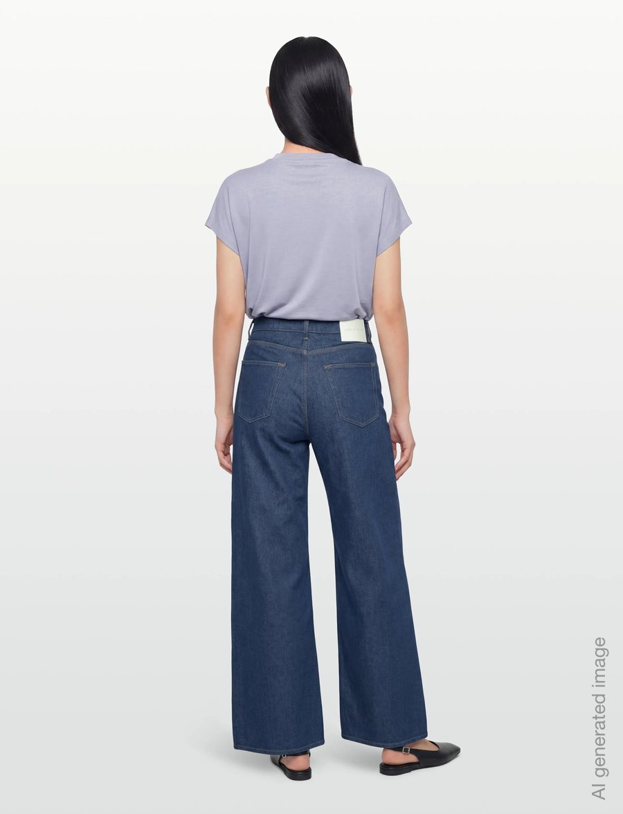 Tiger of Sweden - KINNE MULLION - brede jeans - medium blue - 4