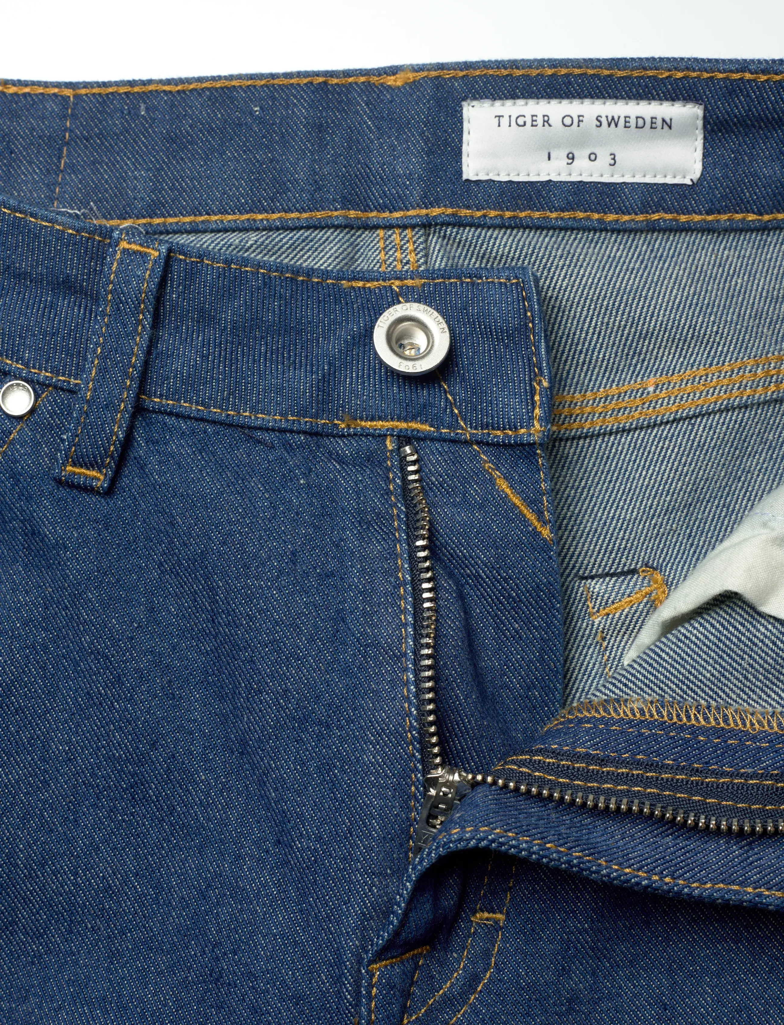 Tiger of Sweden - KINNE MULLION - brede jeans - medium blue - 3