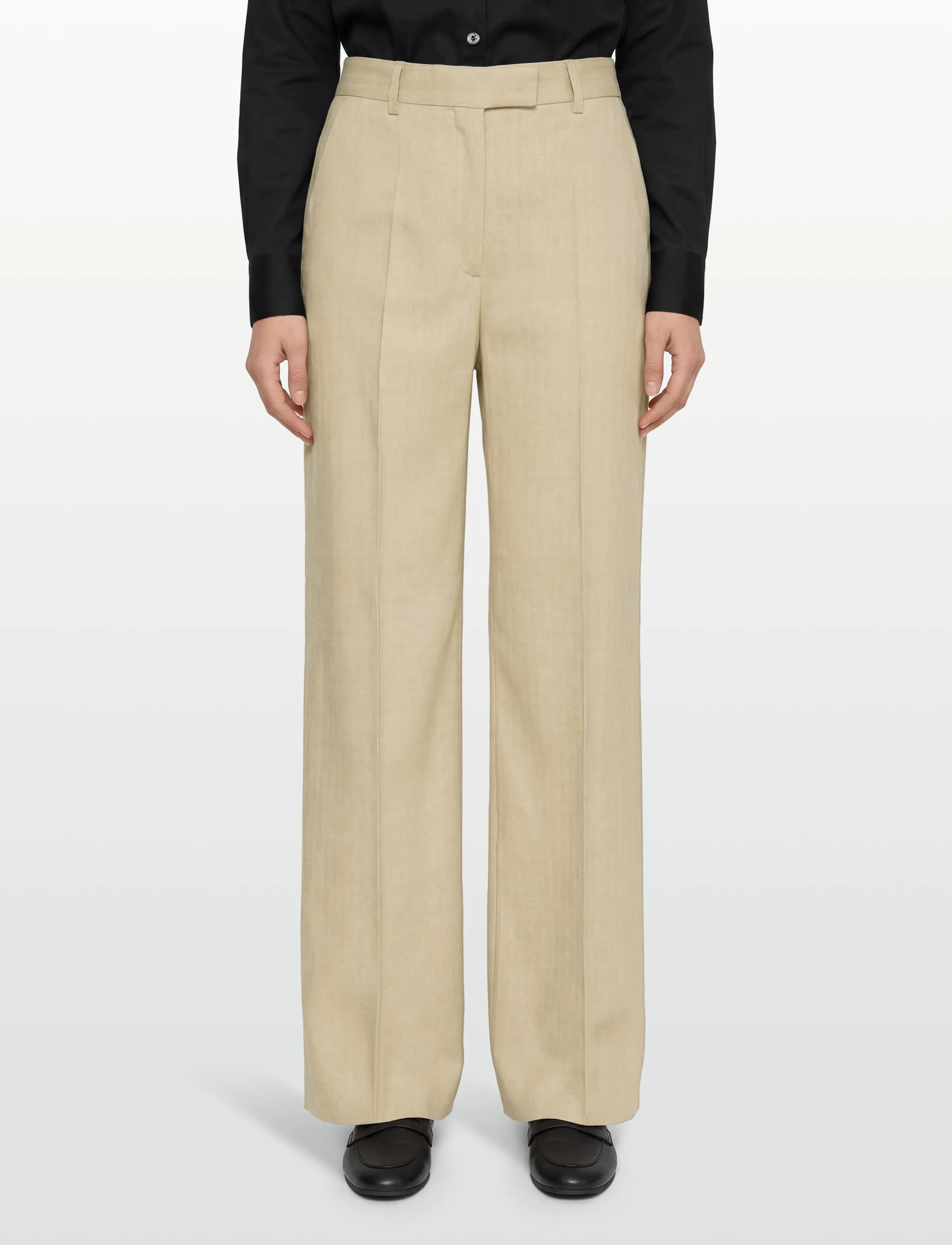 Tiger of Sweden - IRIT - linen trousers - sage wisdom - 3