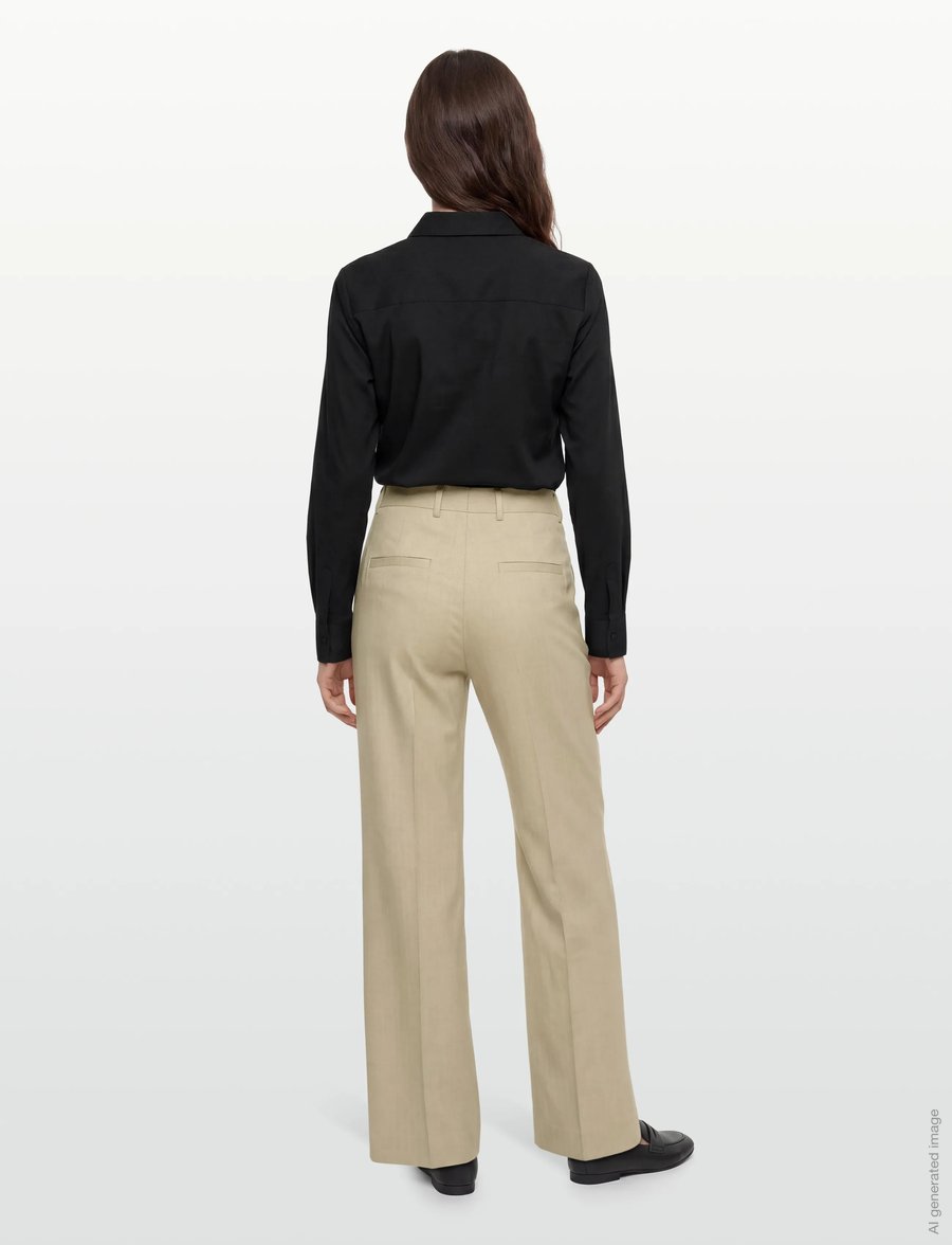 Tiger of Sweden - IRIT - linen trousers - sage wisdom - 4