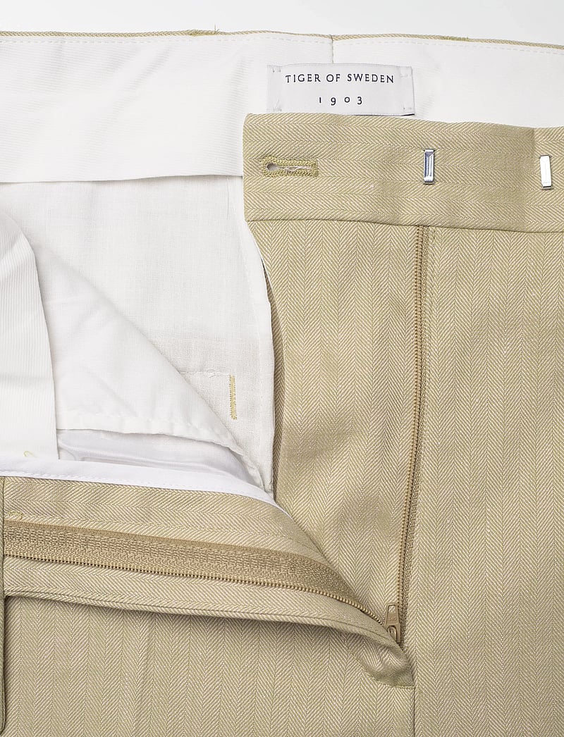 Tiger of Sweden - IRIT - linen trousers - sage wisdom - 3