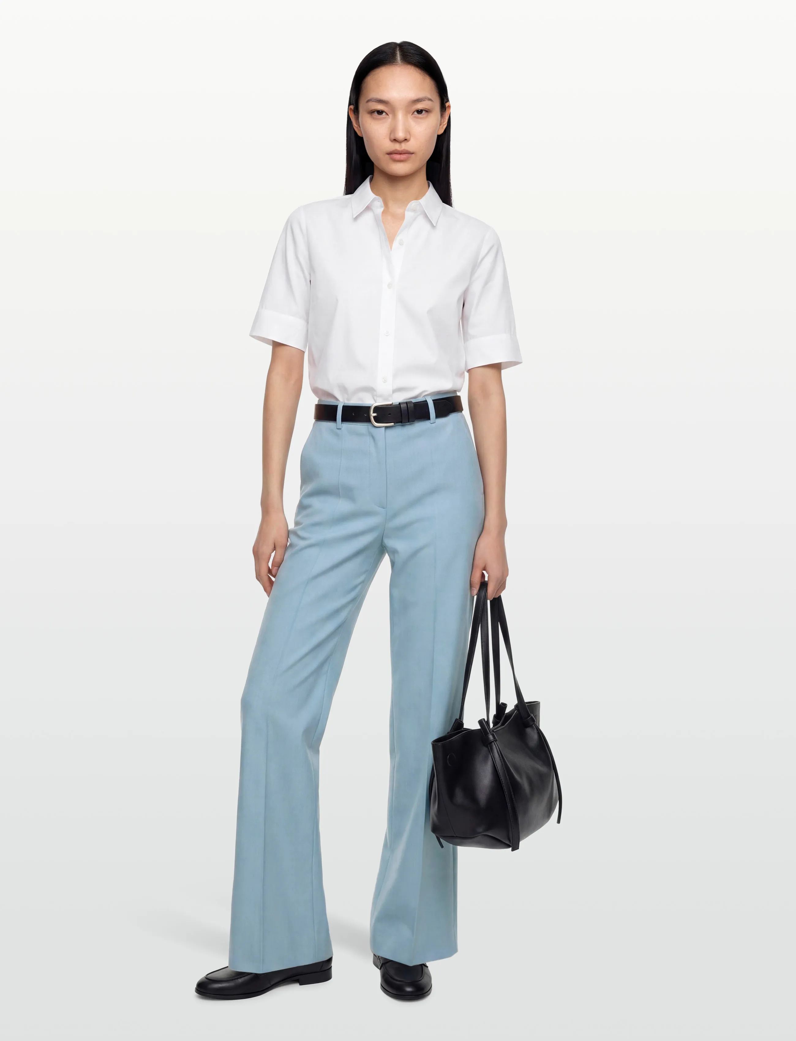Tiger of Sweden IRIT - Hosen mit weitem Bein - FLYCATCHER BLUE / blue