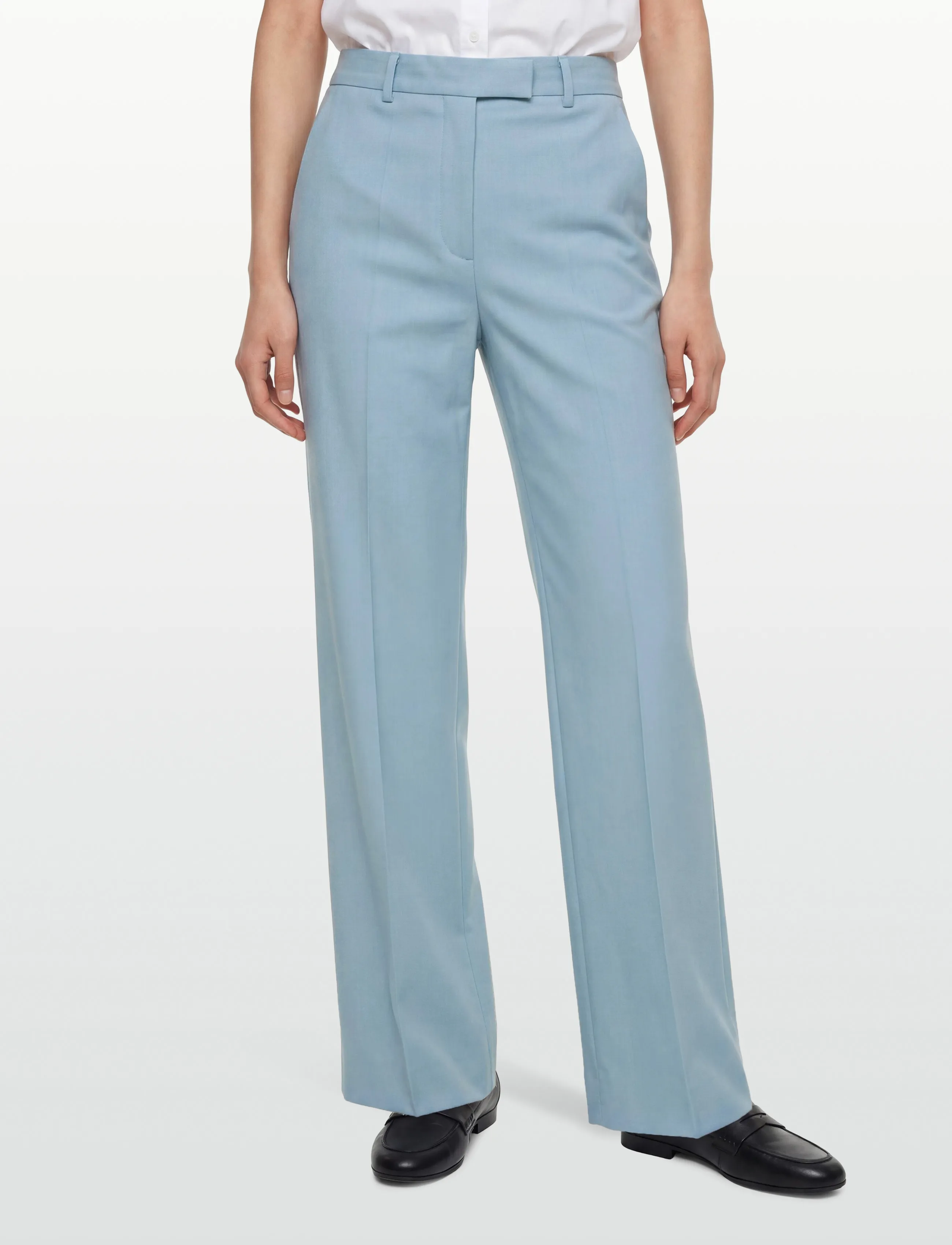 Tiger of Sweden - IRIT - hosen mit weitem bein - flycatcher blue - 3