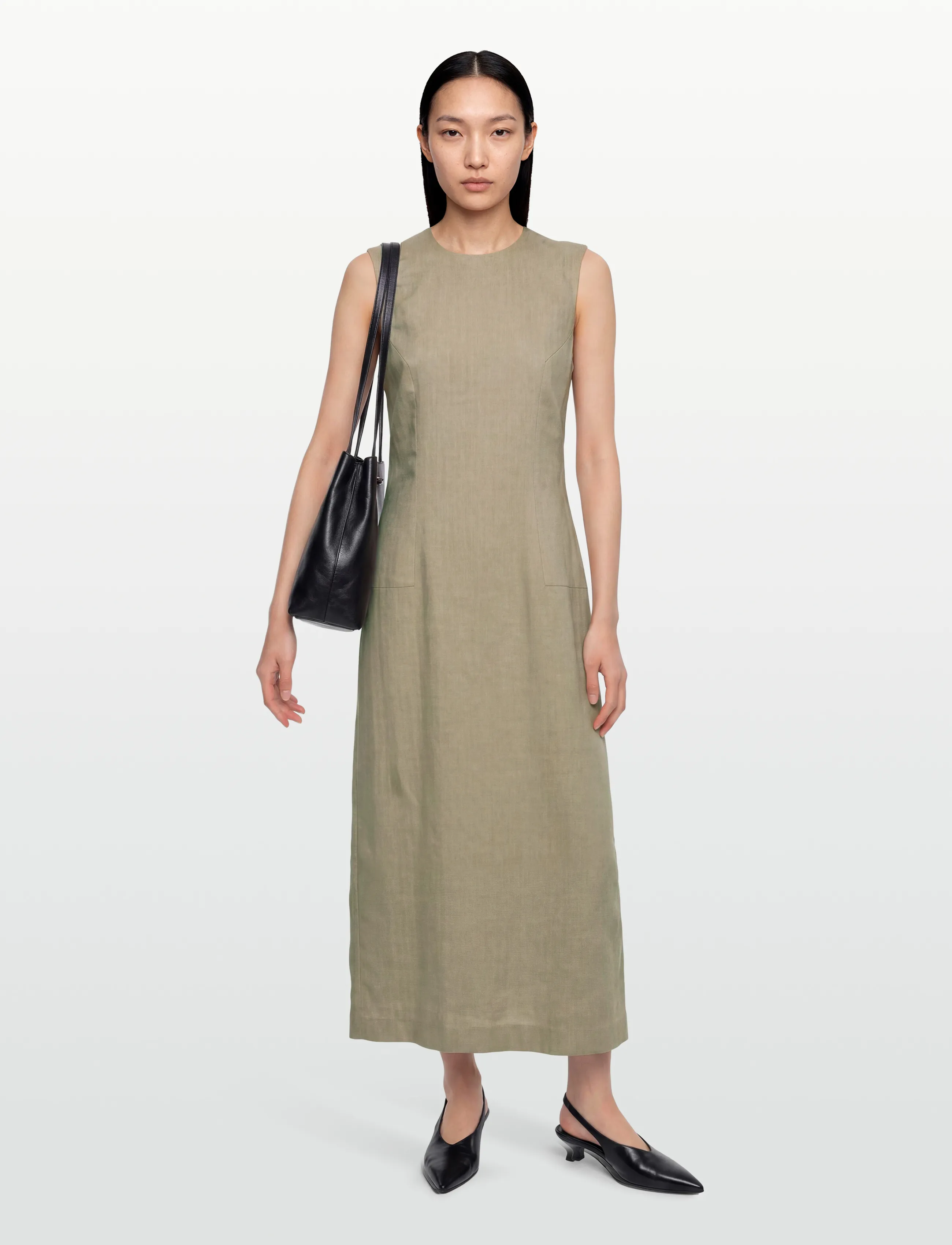 Tiger of Sweden ABBEY - Maxi kjoler - SAGE WISDOM / khaki/green