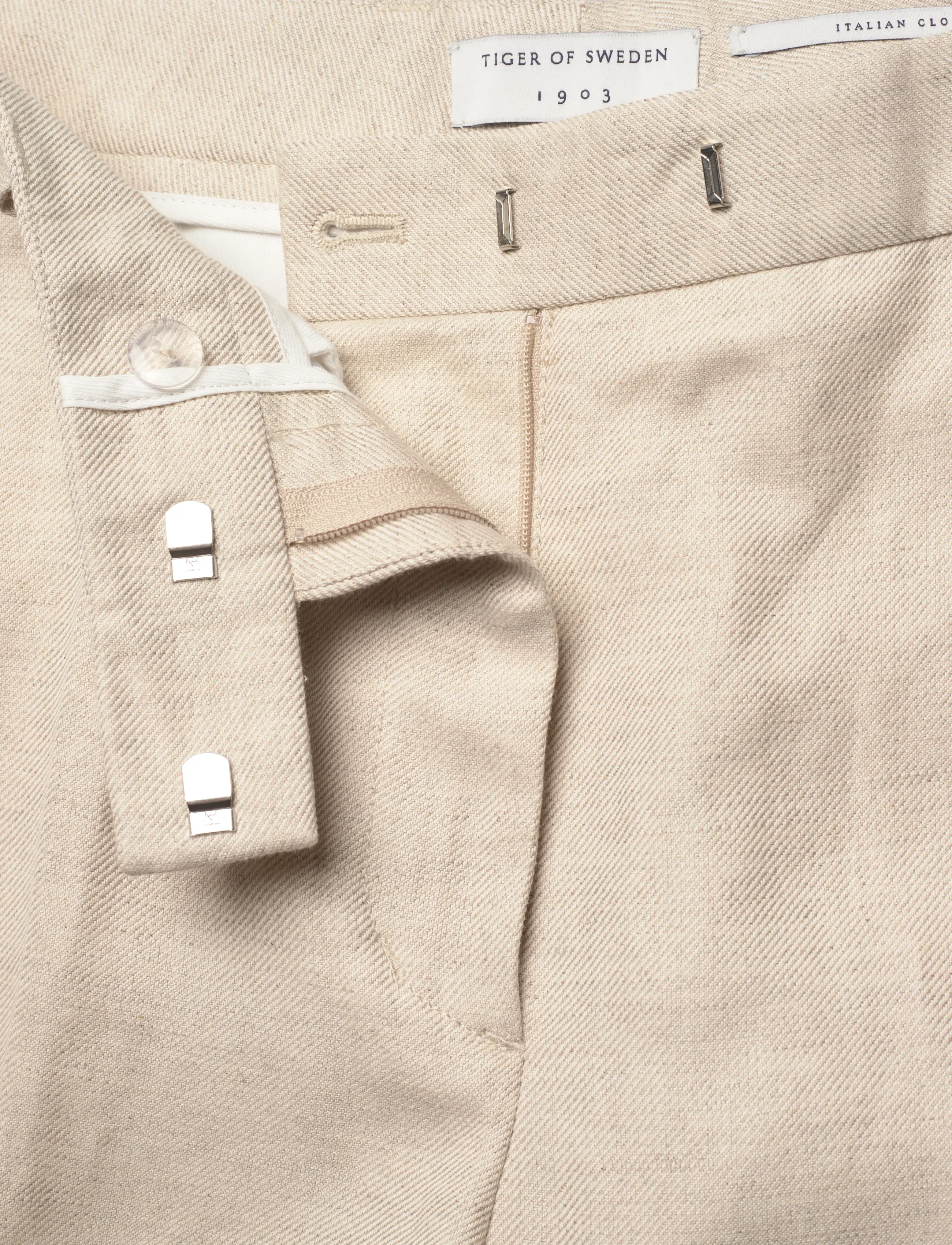 Tiger of Sweden - HEDVI - linen trousers - seline grey - 3