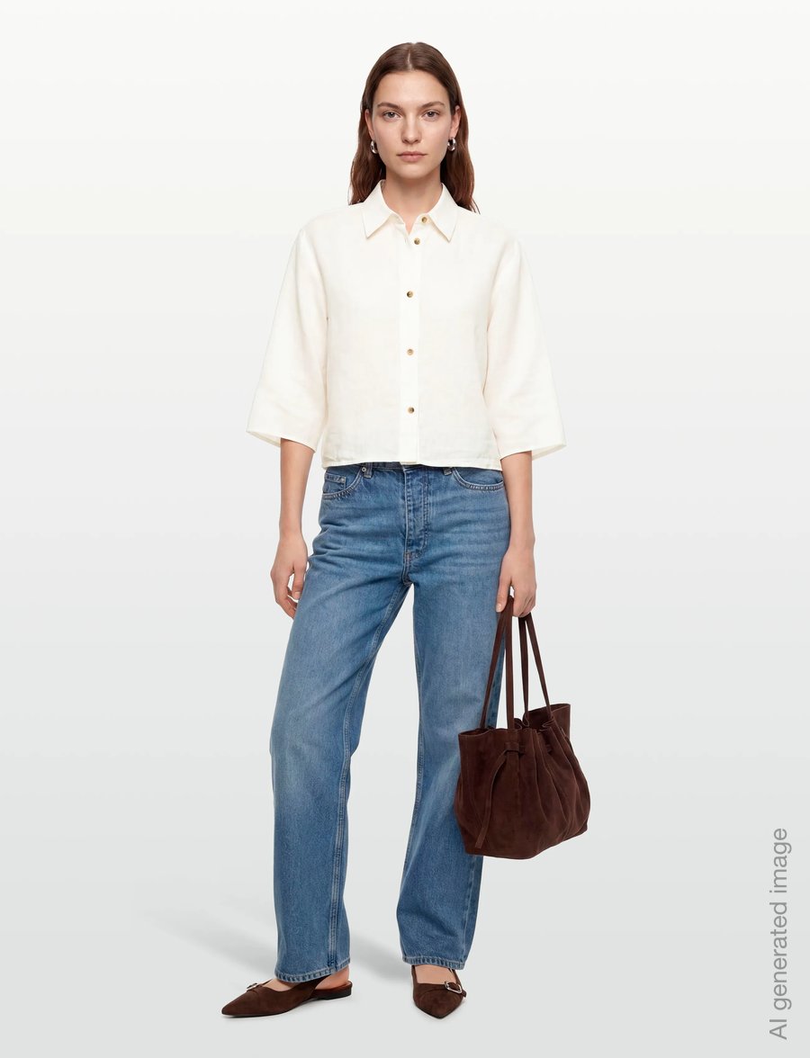 Tiger of Sweden - CORINS - koszule lniane - offwhite - 0