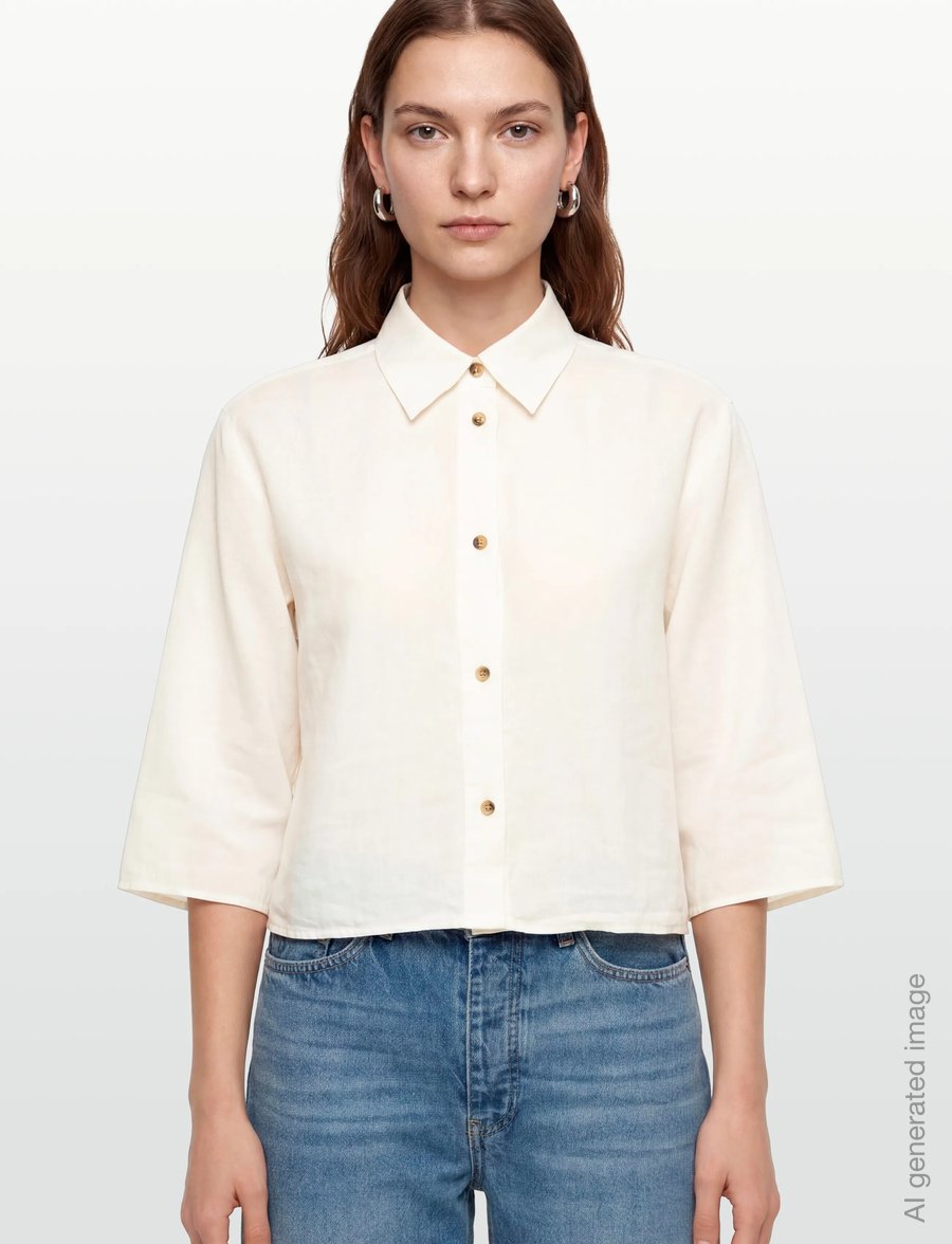 Tiger of Sweden - CORINS - koszule lniane - offwhite - 3