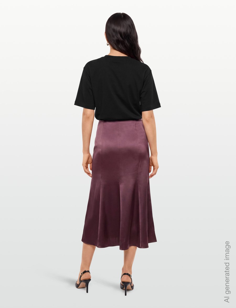 Tiger of Sweden - ILONA - satiinihameet - burgundy - 4