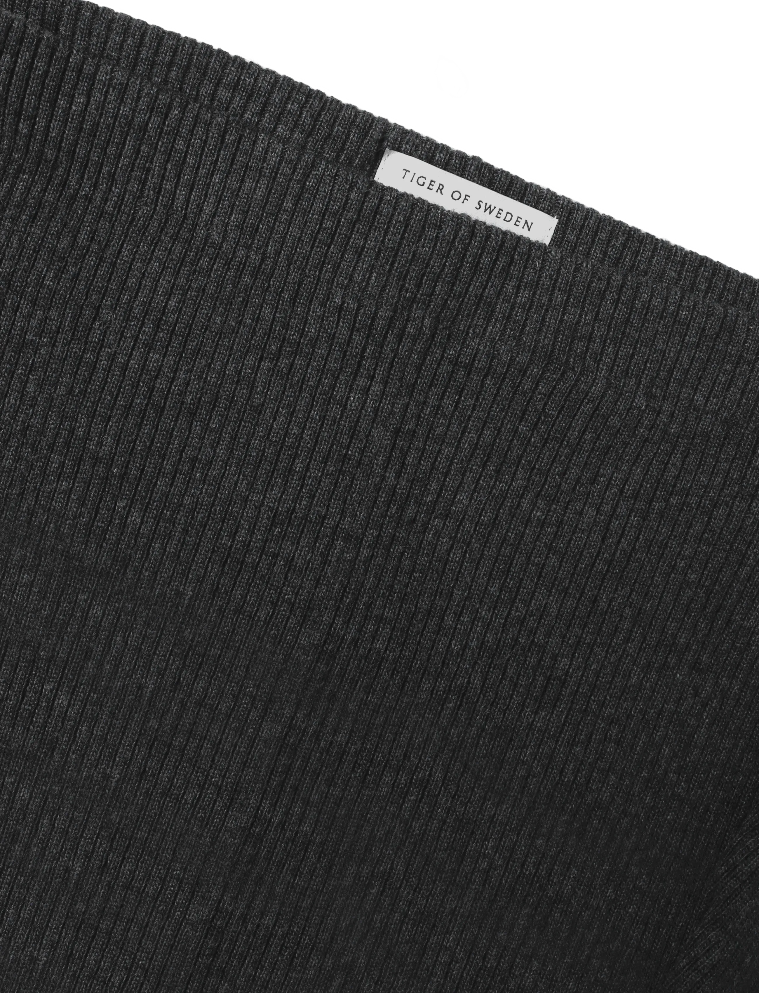 Tiger of Sweden - ZAYA RWS - strickröcke - grey melange - 2