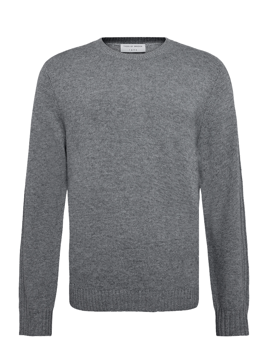 Tiger of Sweden - WILFRED RWS - rundhals - light grey melange - 0