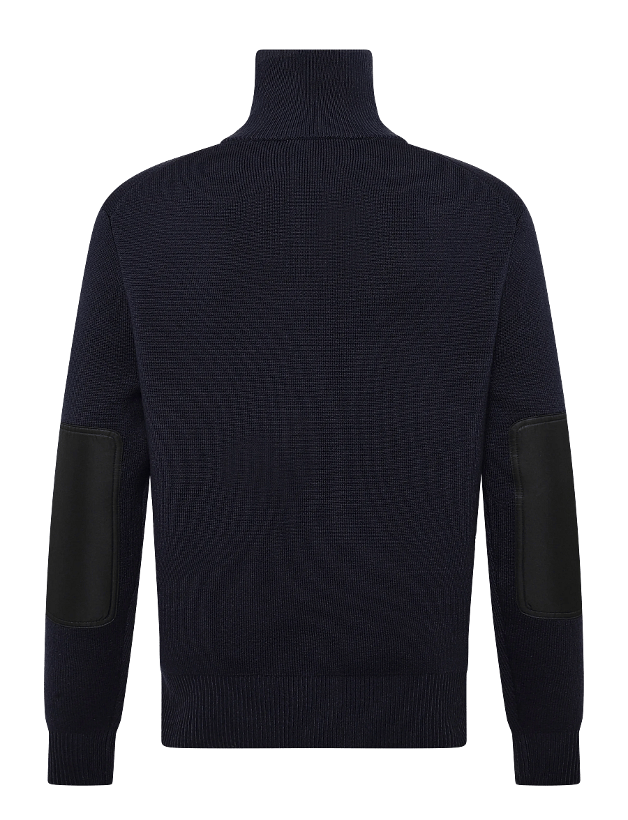 Tiger of Sweden - HAMISH RWS - pullover mit halbem reißverschluss - night grape - 1