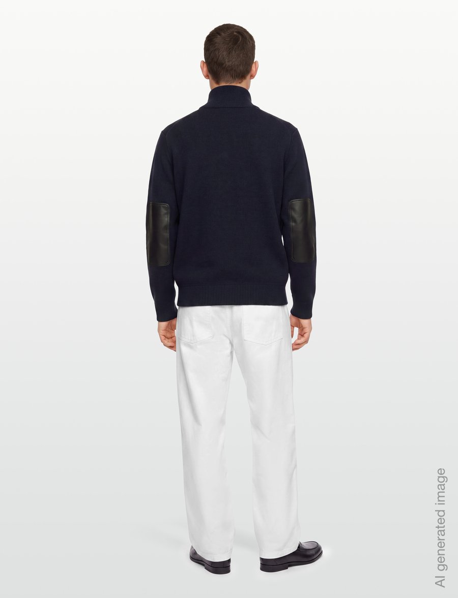 Tiger of Sweden - HAMISH RWS - pullover mit halbem reißverschluss - night grape - 4