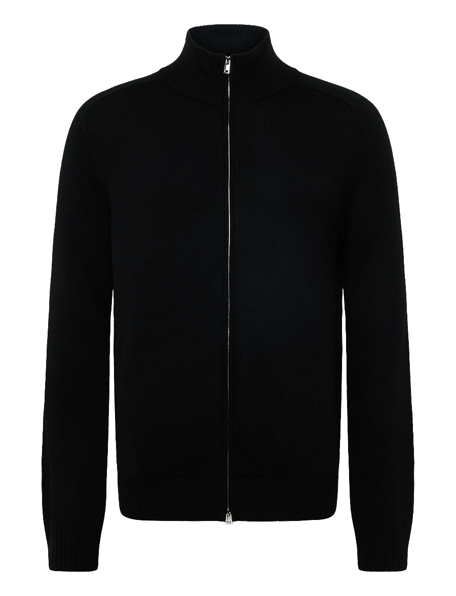 Tiger of Sweden - CASSIAN RWS - full zip jumpers - black - 0
