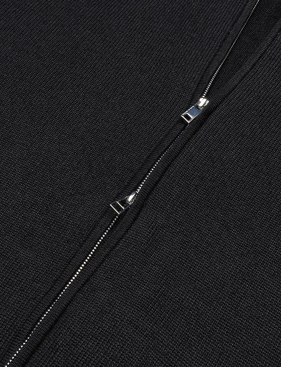 Tiger of Sweden - CASSIAN RWS - full zip jumpers - black - 3