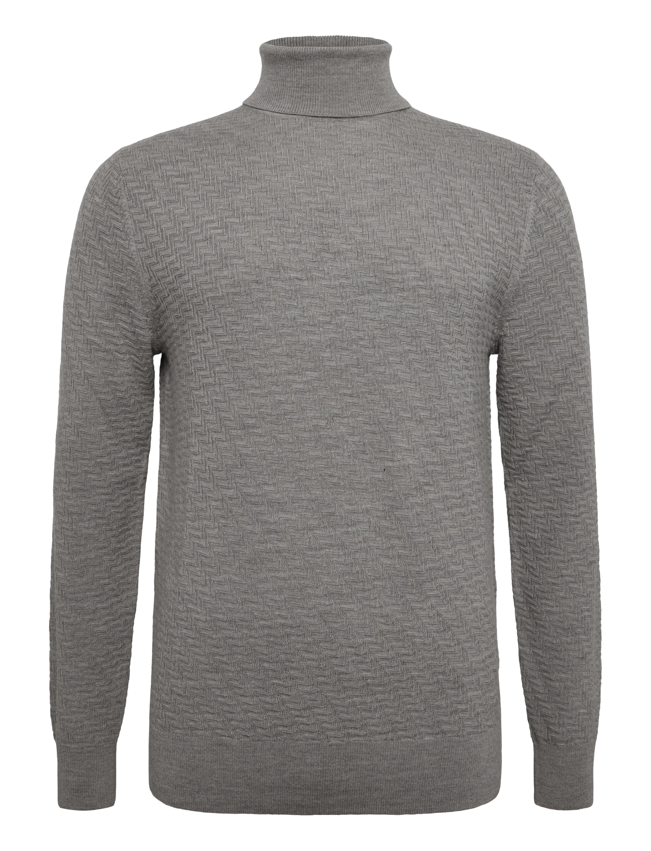 Tiger of Sweden NEVILE MS RWS - Tøj - GREY BEIGE MELANGE / grey