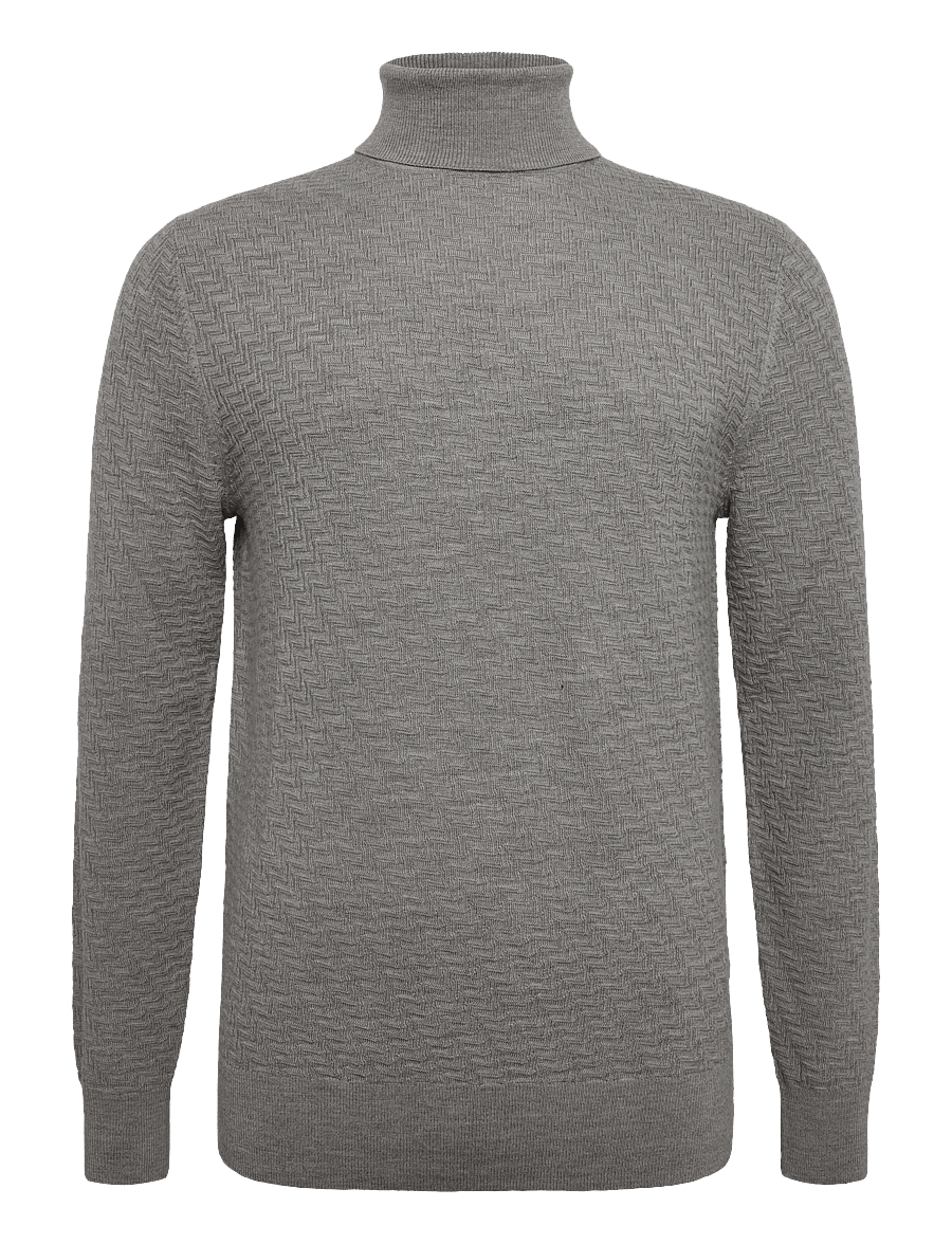 Tiger of Sweden - NEVILE MS RWS - rullekraver - grey beige melange - 0