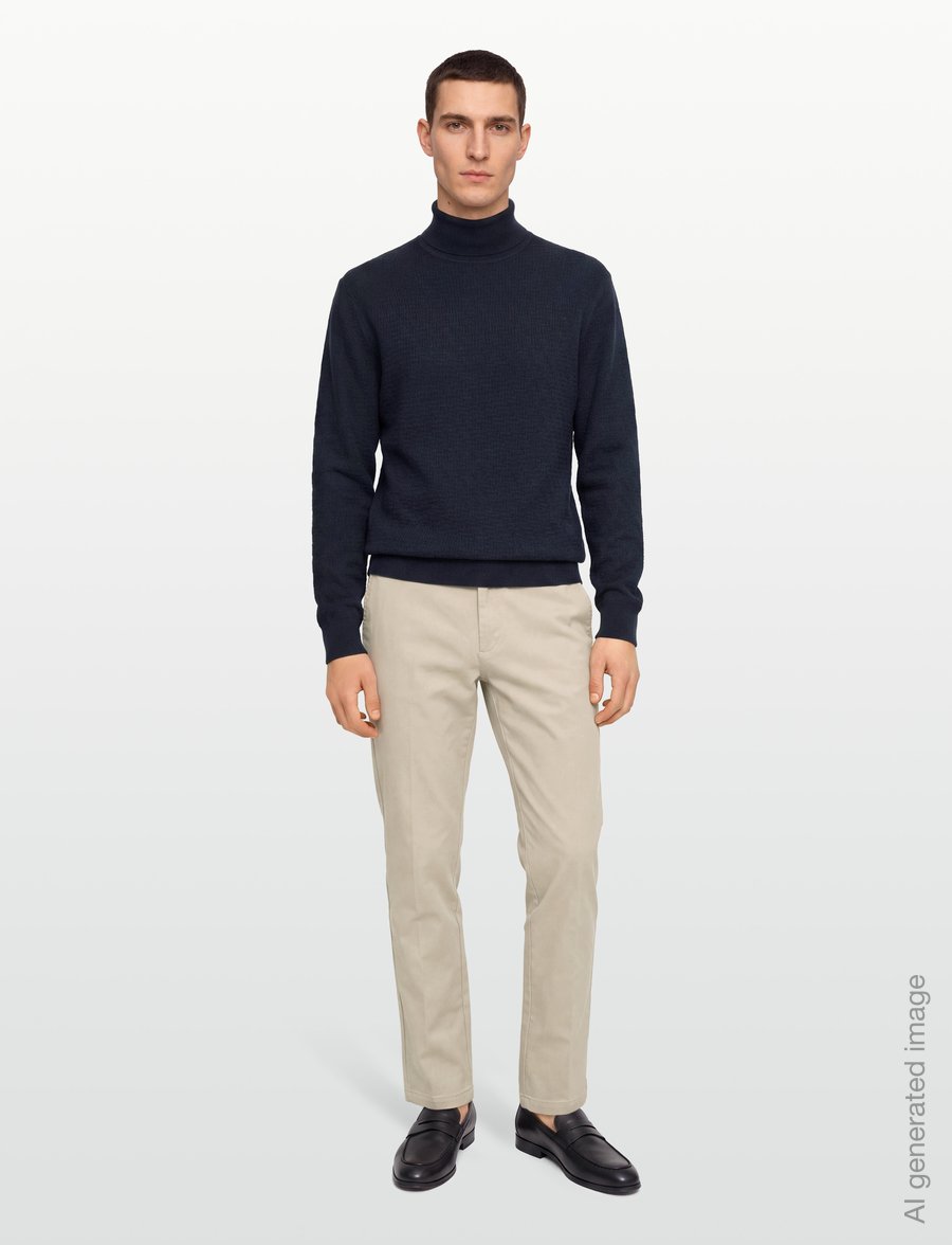 Tiger of Sweden - NEVILE MS RWS - rollkragenpullover - light ink - 0