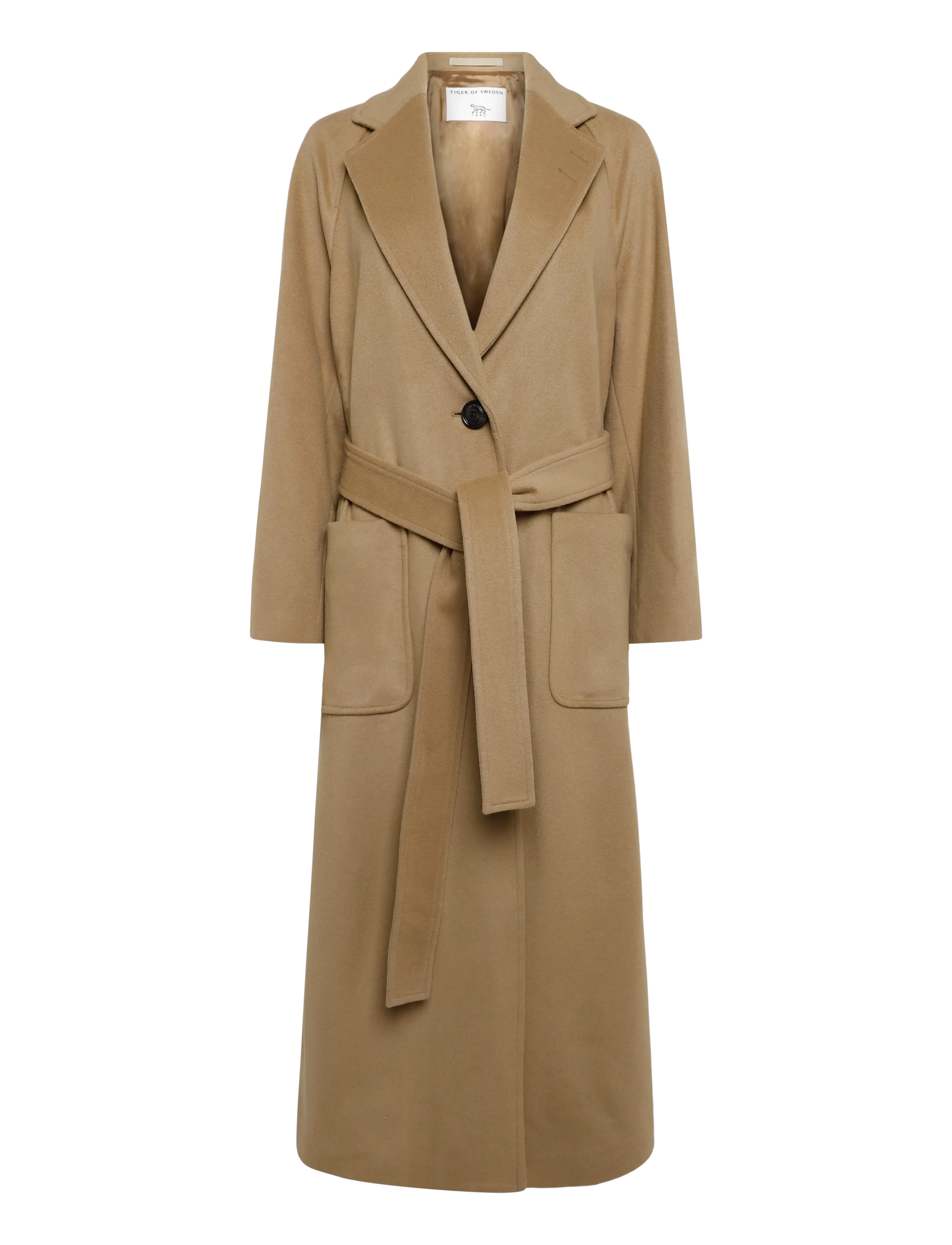 Tiger of Sweden CARLEN - Ullkappor - TIGER EYE / beige