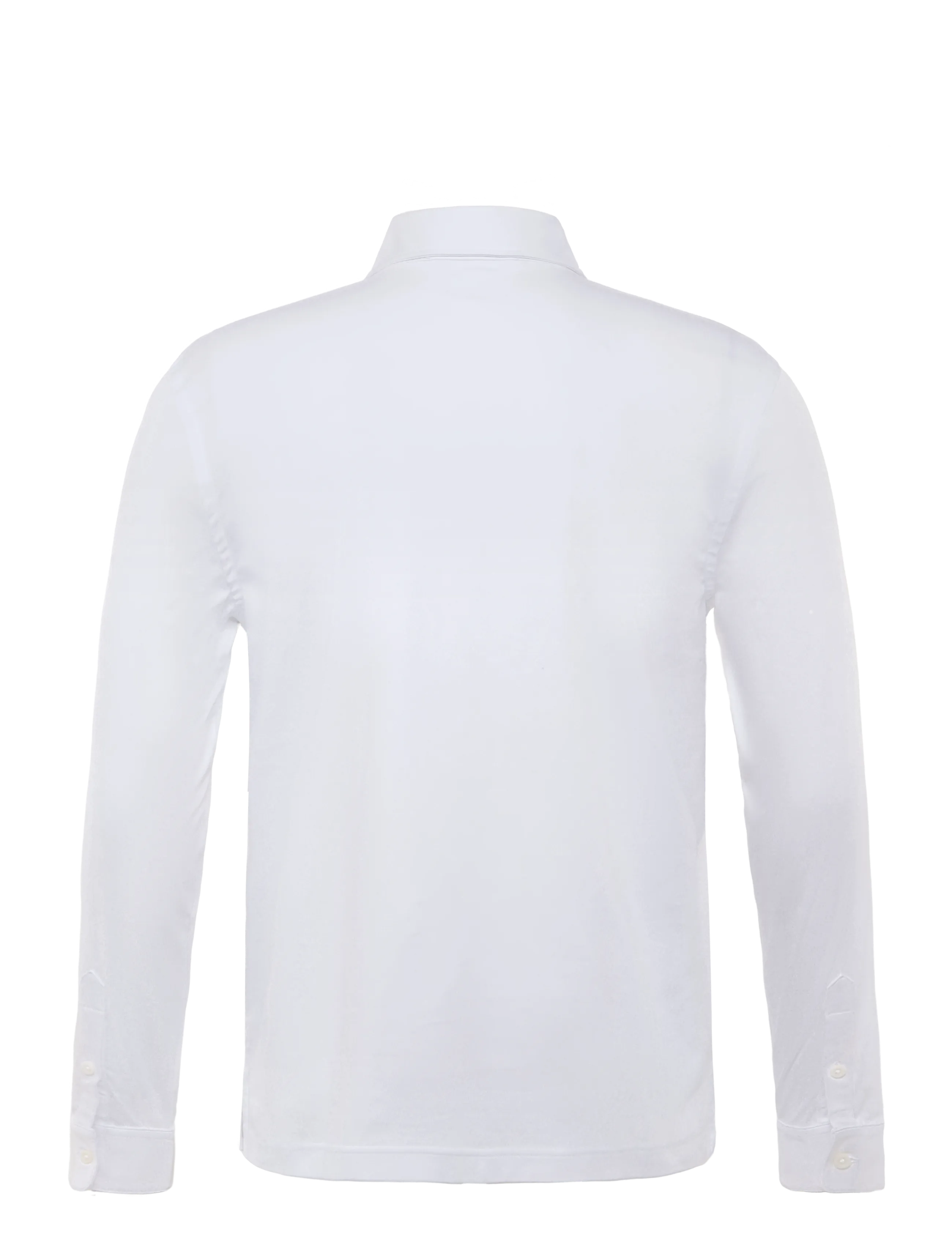 Tiger of Sweden - TANNER F LS - langärmelige strick-polohemden - pure white - 2