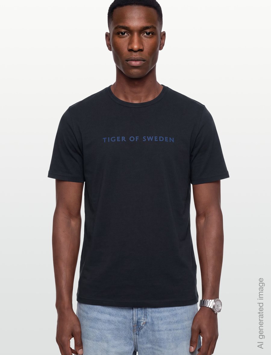 Tiger of Sweden - TANNER F S - kurzärmelige t-shirts - light ink - 3
