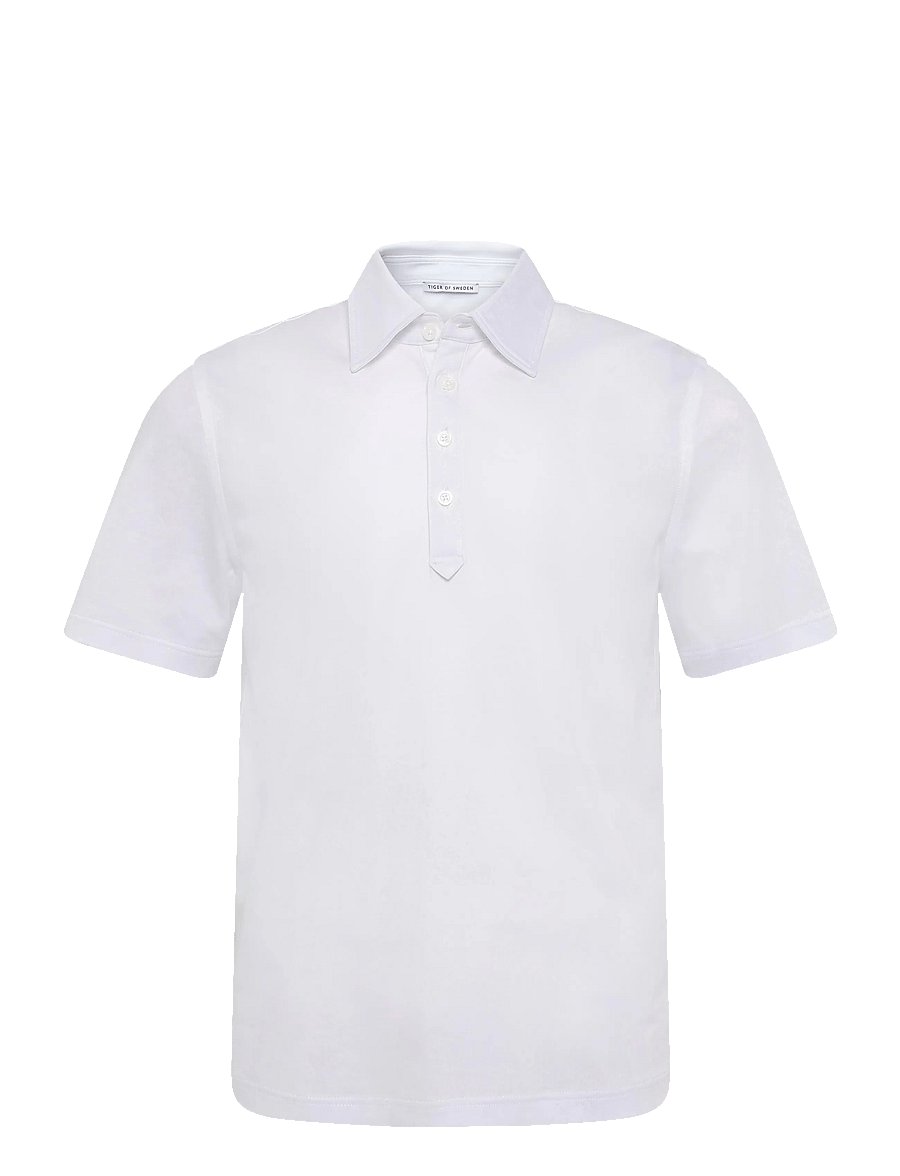 Tiger of Sweden - TANNER F S - kurzärmelige t-shirts - pure white - 1