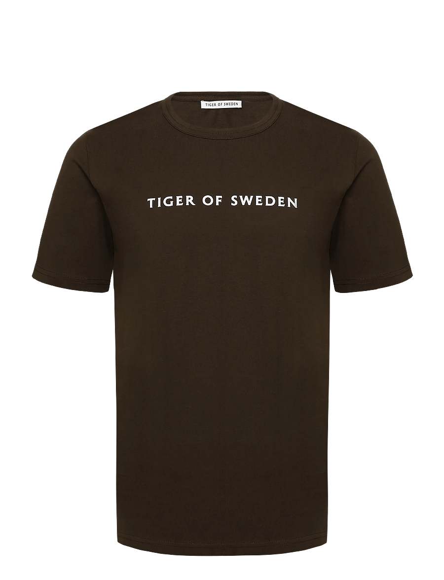 Tiger of Sweden - OLAF P - kurzärmelige t-shirts - dark mahogany - 1