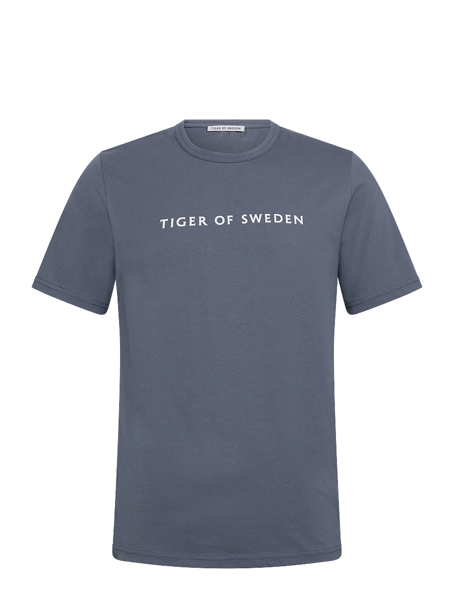 Tiger of Sweden - OLAF P - kurzärmelige t-shirts - iron haze - 1