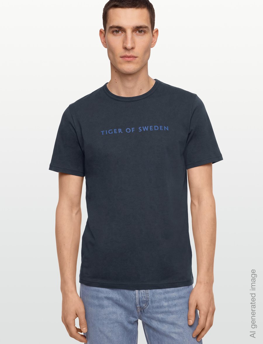 Tiger of Sweden - OLAF P - t-shirts à manches courtes - light ink - 3