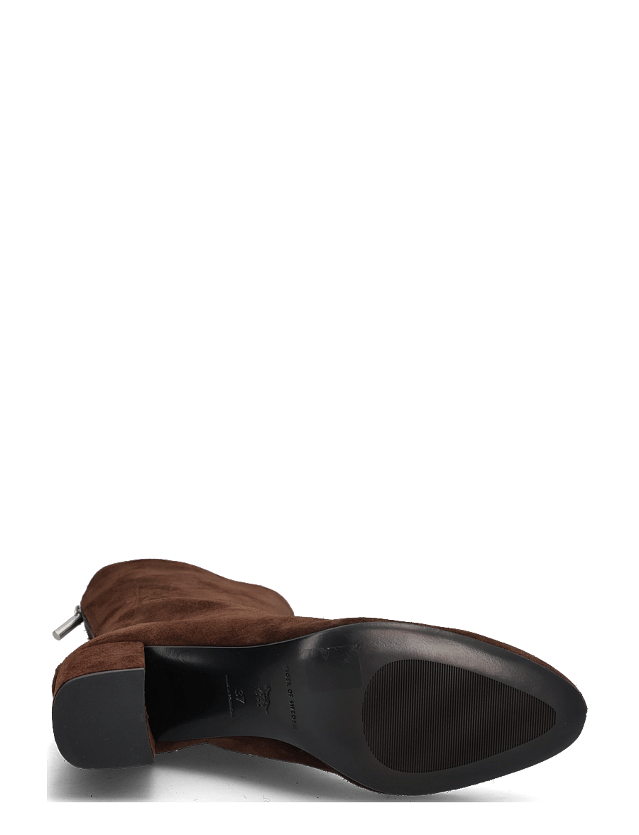 Tiger of Sweden - POLIKA - stiefeletten mit absatz - dark brown - 4